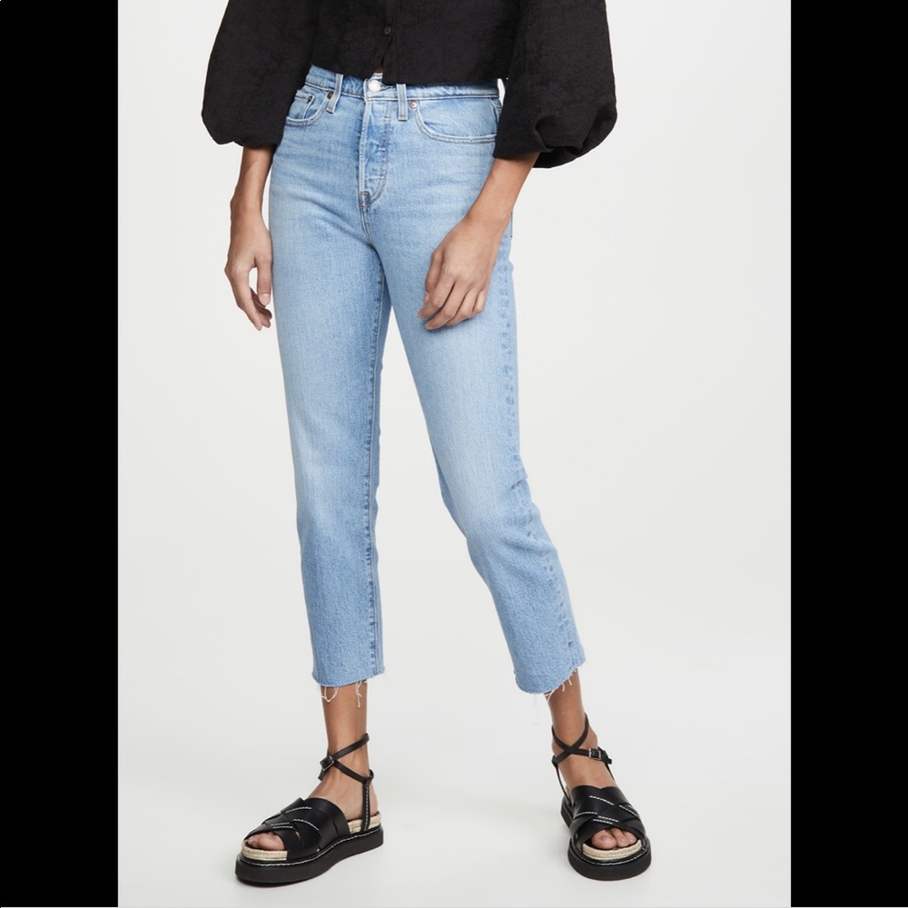 Levi’s Wedgie straight jeans in Tango Hustle
